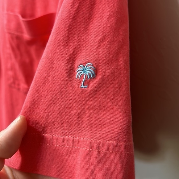 Lilly Pulitzer beach polo 100% Pima cotton pink size large. - Picture 7 of 10